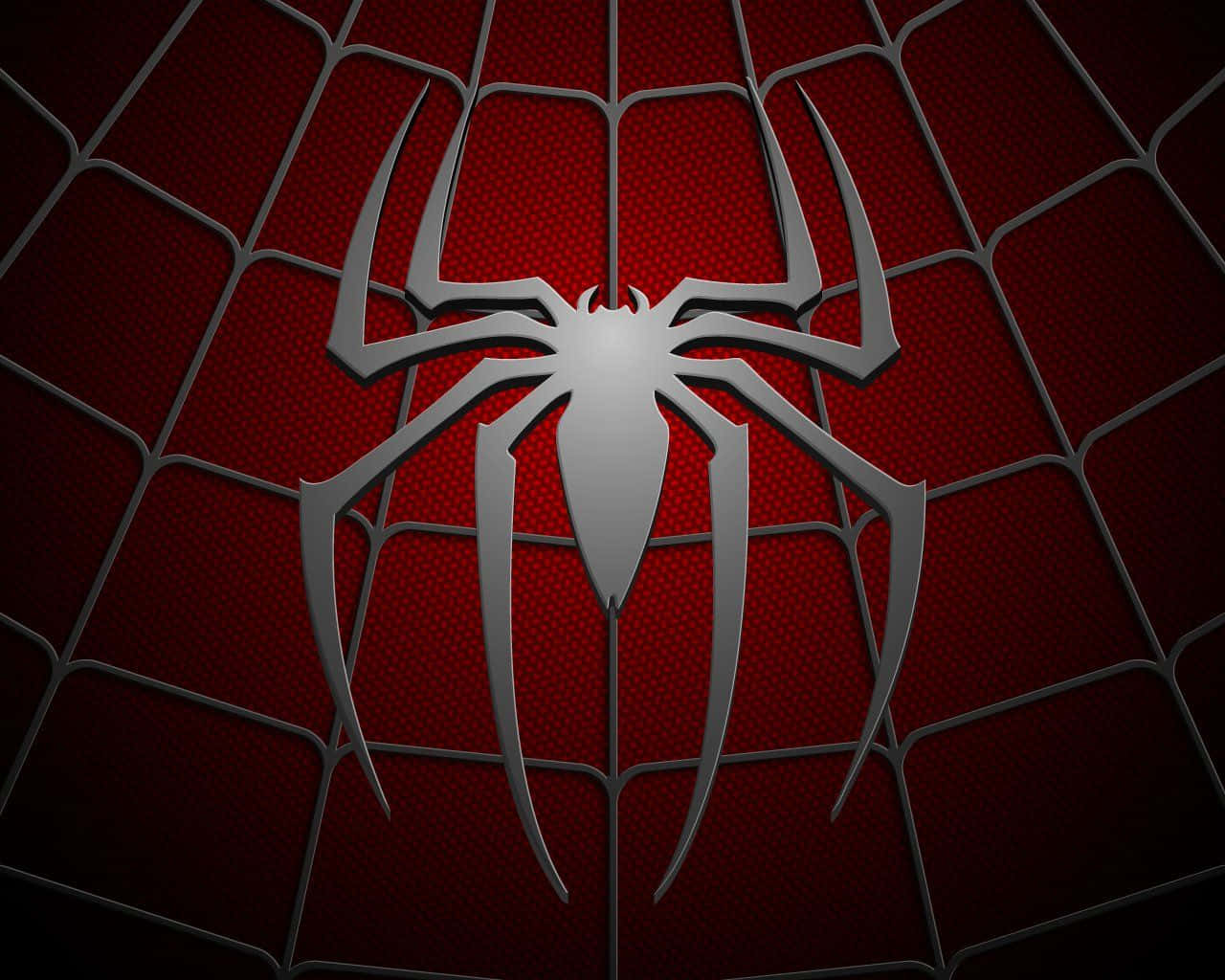 Logovon Spider-man Für Den Computer Wallpaper