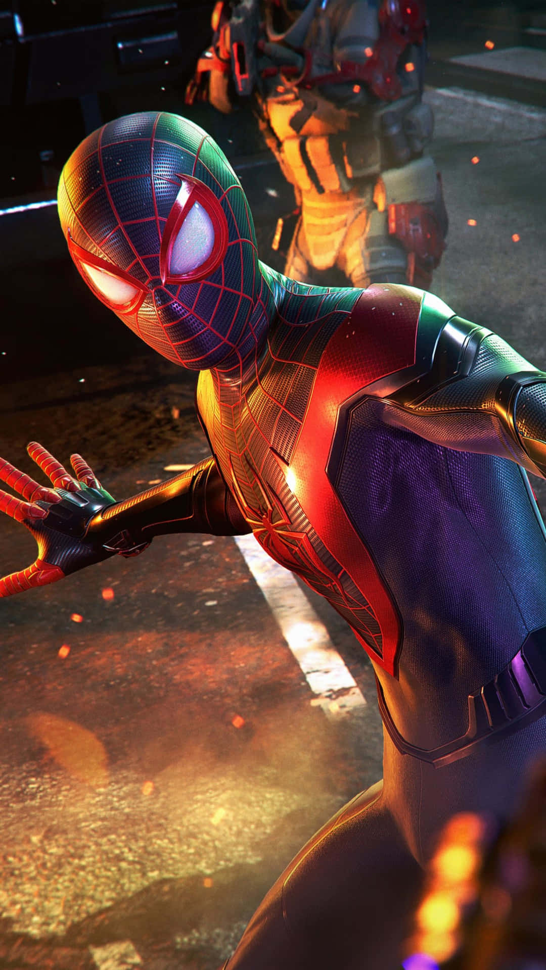 Screenshotvon Spider-man: A New Universe (spider-man: Into The Spider-verse) Wallpaper