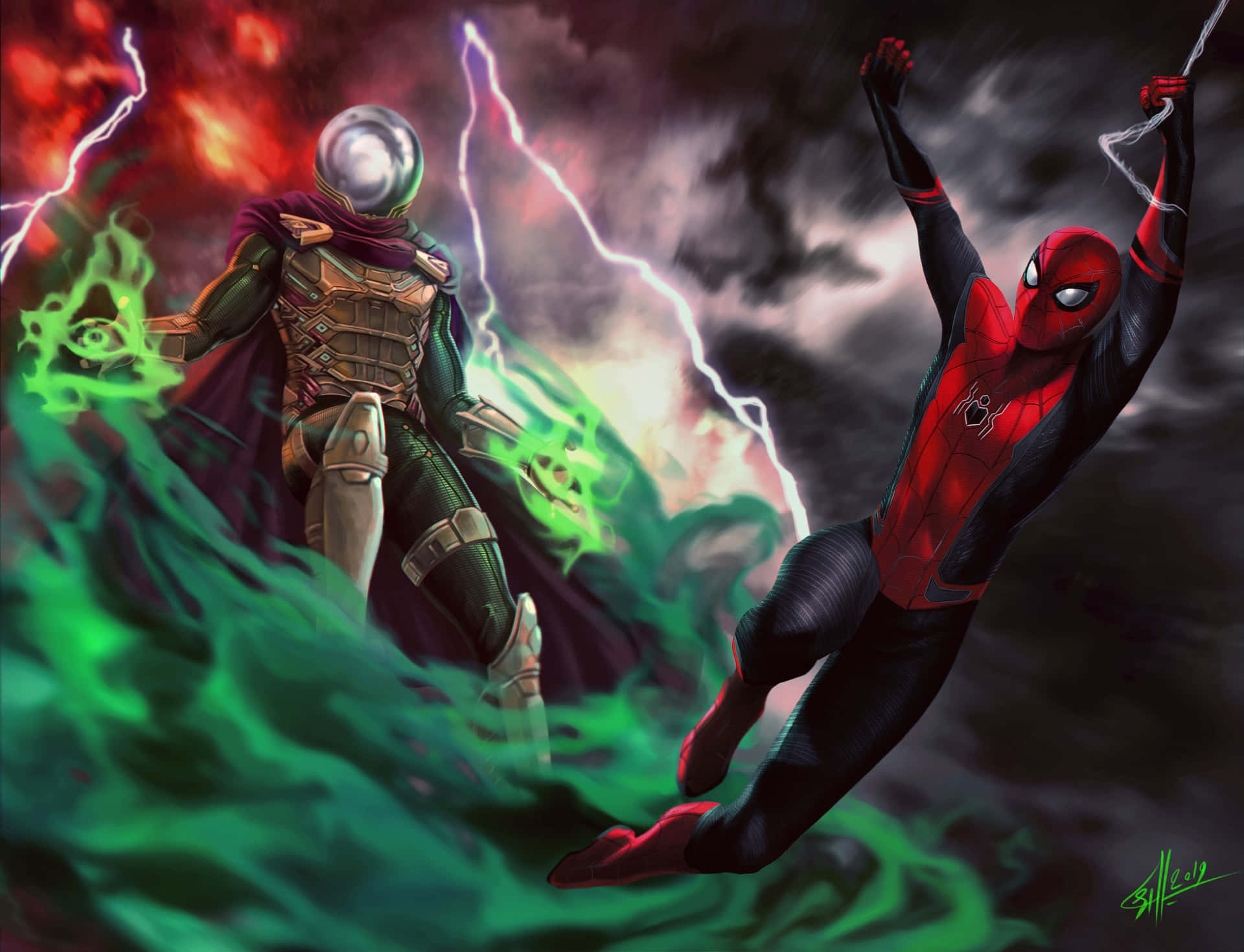 Spider Mand er ikke bare cool, han er fantastisk! Wallpaper