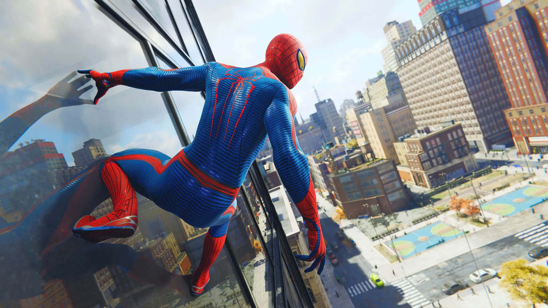 Derbeeindruckende Spider-man 2 Screenshot Wallpaper