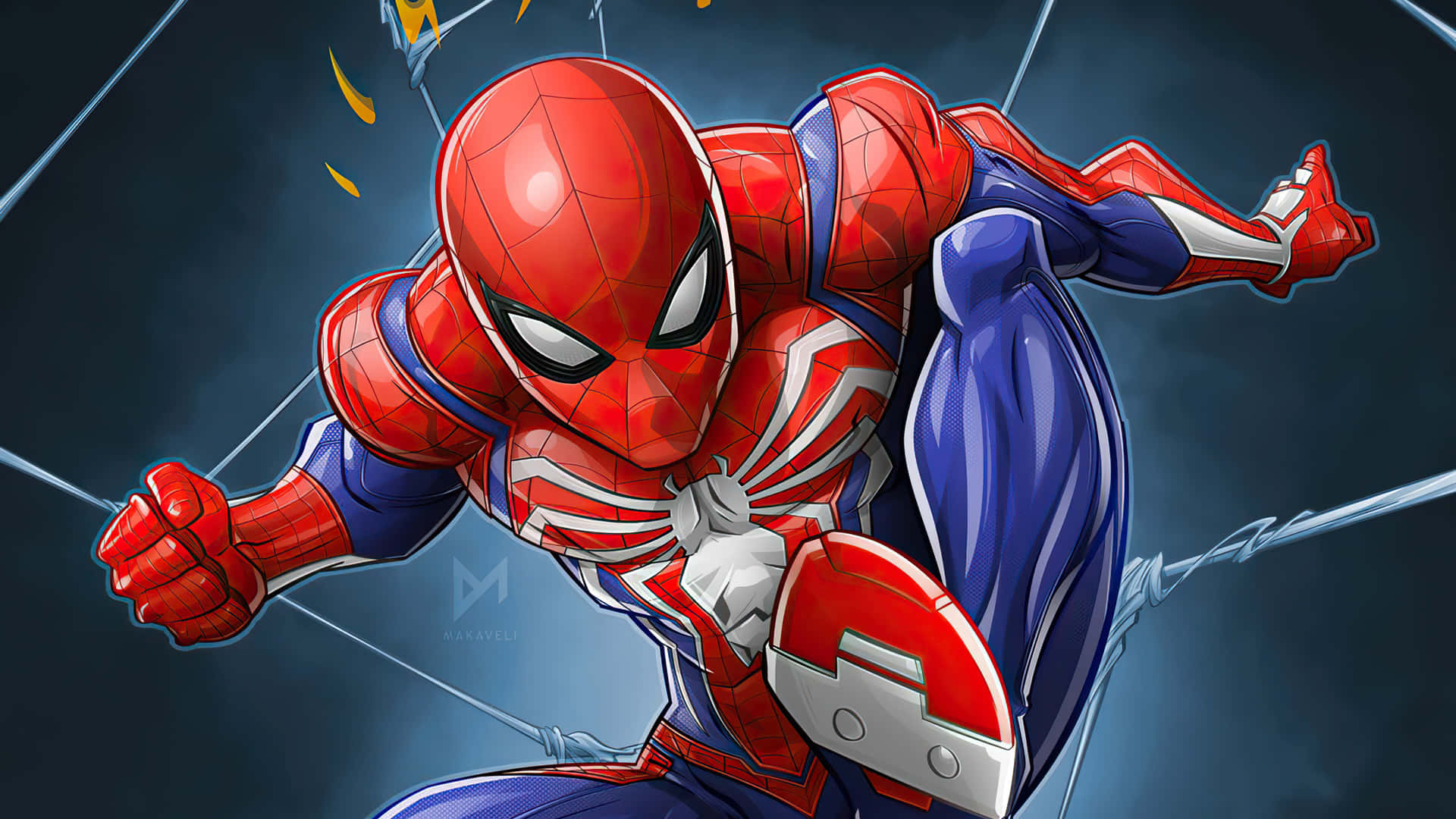 Spiderman Cooles Hintergrundbild Wallpaper