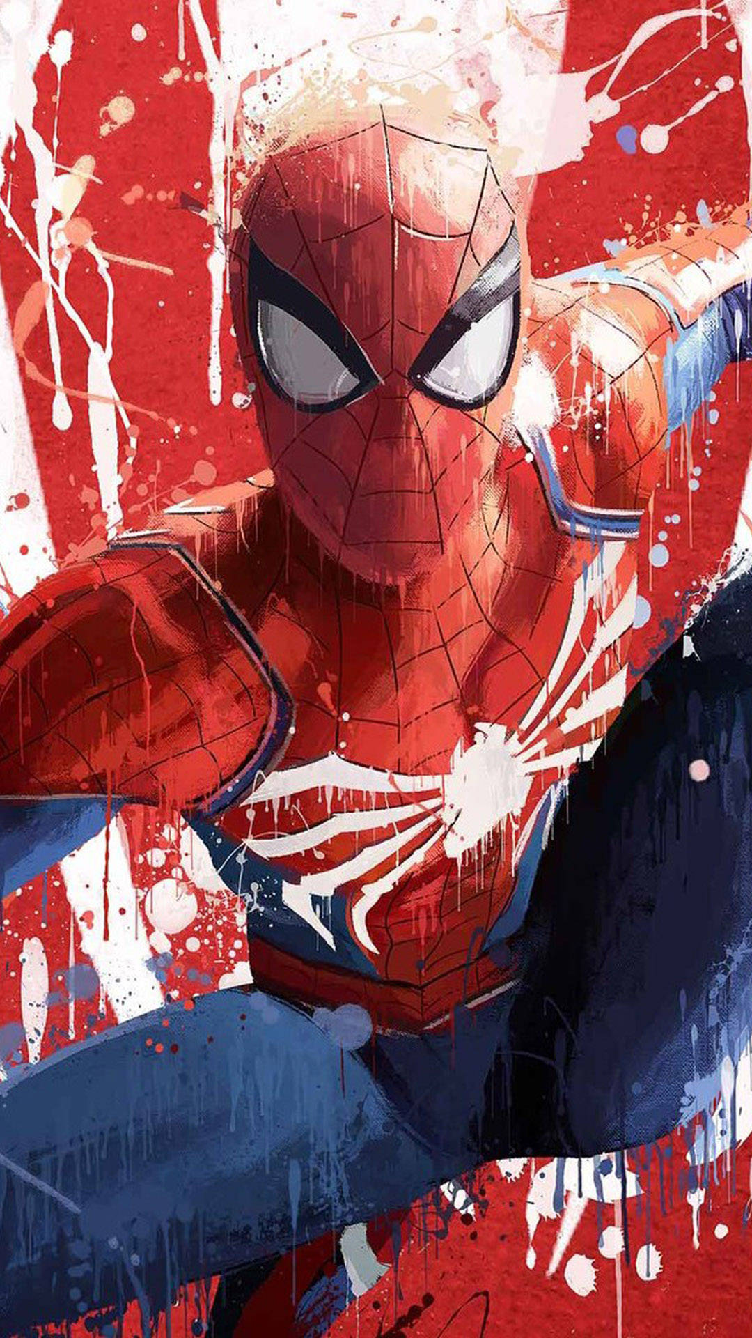 Spider Man Digital Art Mobile Wallpaper