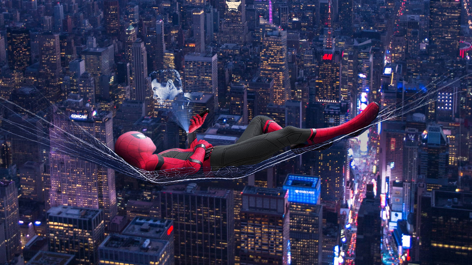 Spider Man Far From Home 2019 City Background