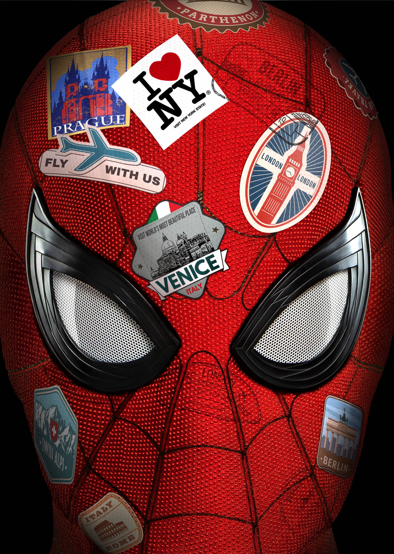 Spider Man Far From Home 2019 Mask Background