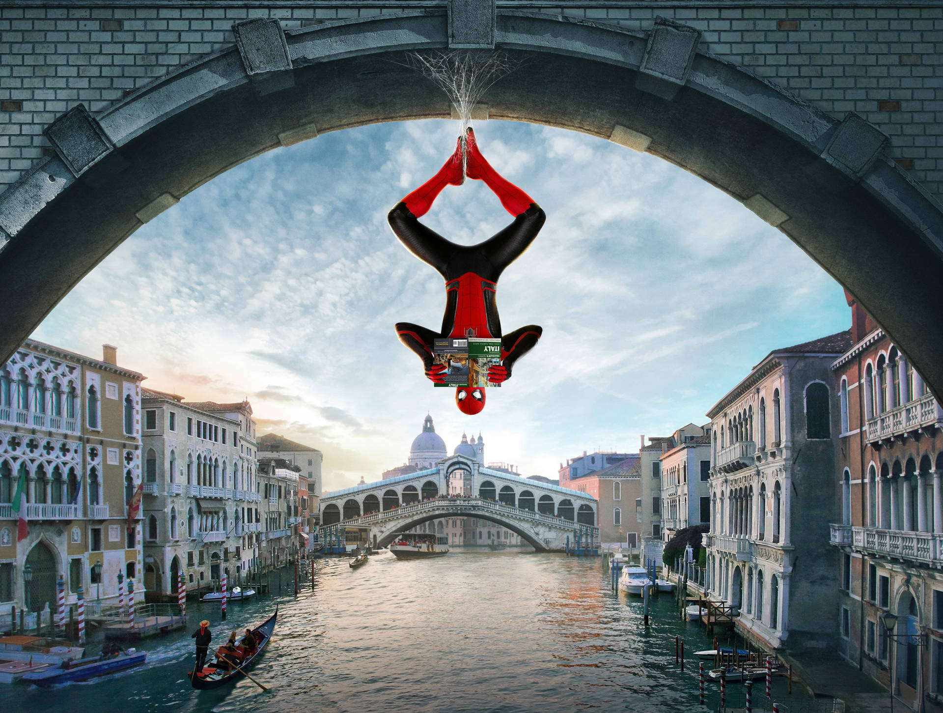 Spider Man Far From Home 2019 Venice Background