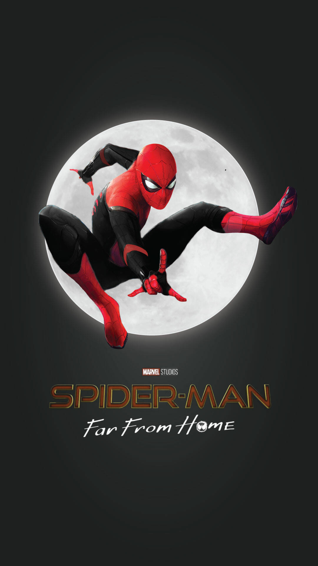 Spider Man Far From Home Moon Art