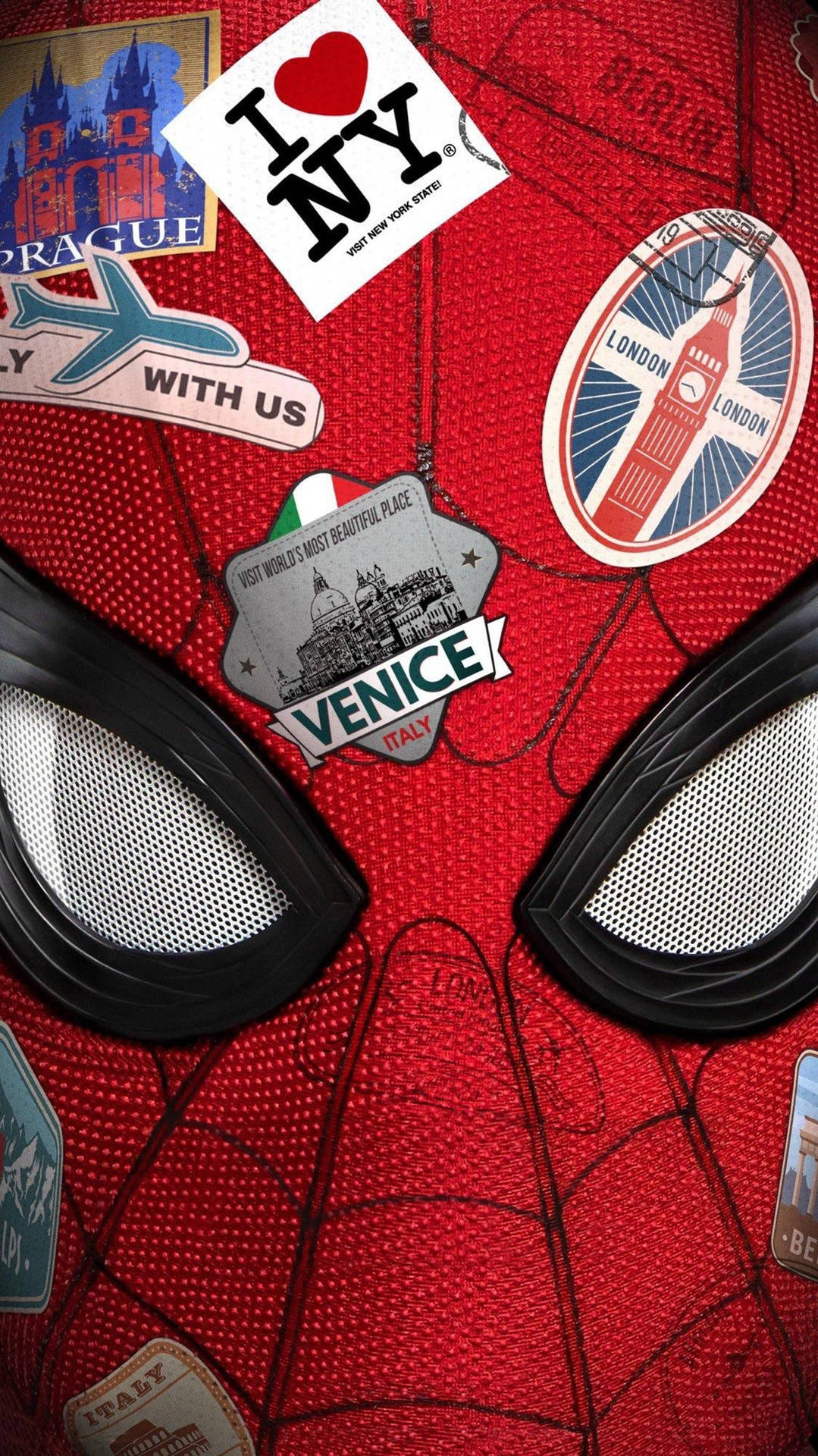 Spider Man Far From Home Stamps