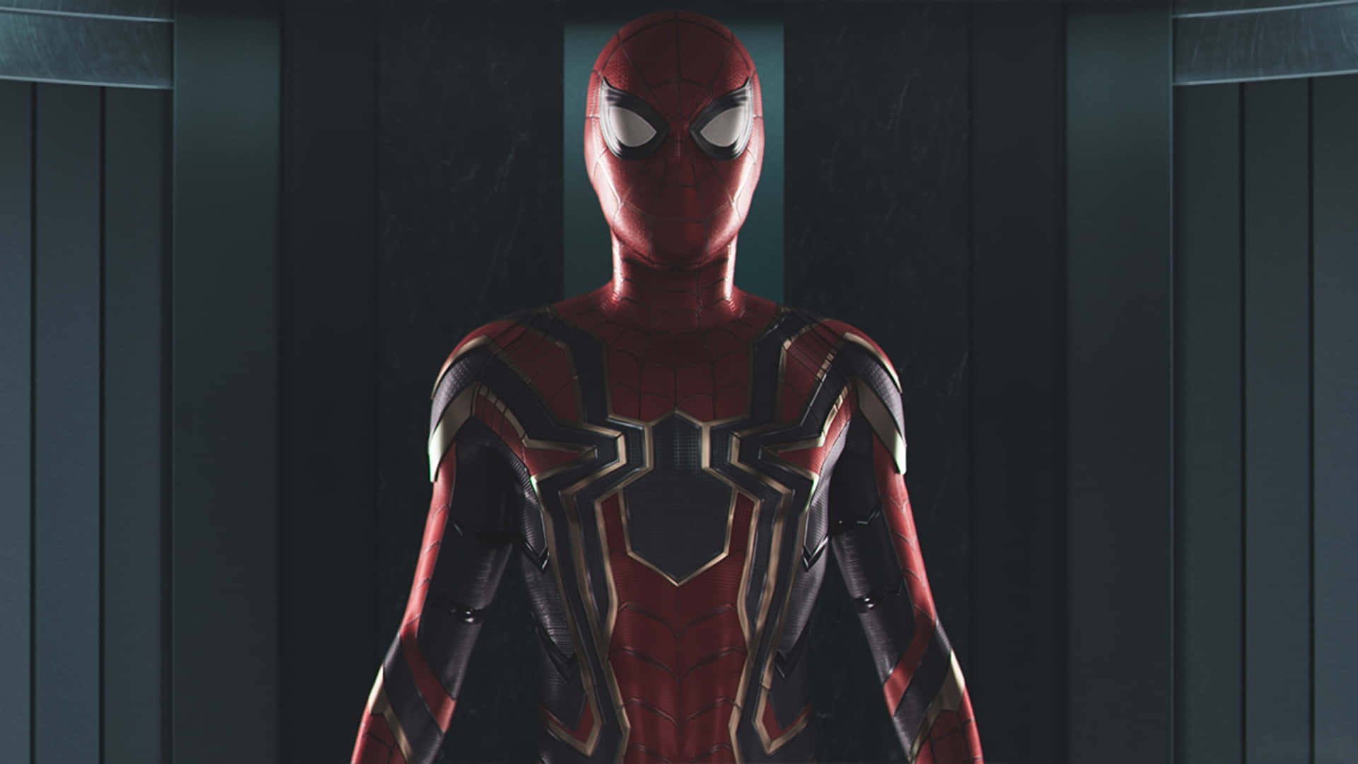 A teenage Peter Parker takes his first steps as Spider Man Wallpaper