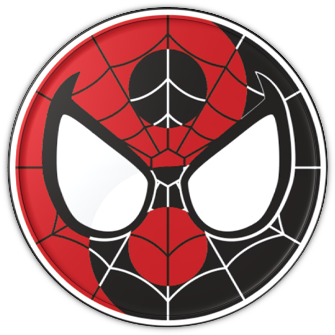 Spider Man Icon Graphic PNG