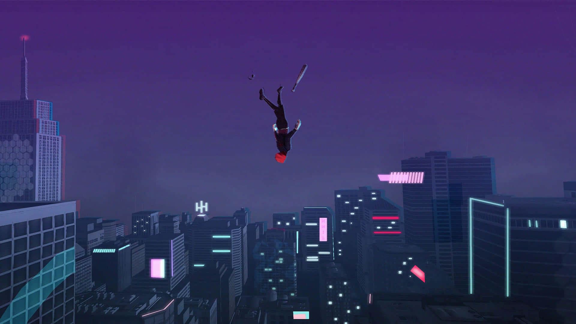 Spider-man Into The Spider-verse Screenshot Wallpaper