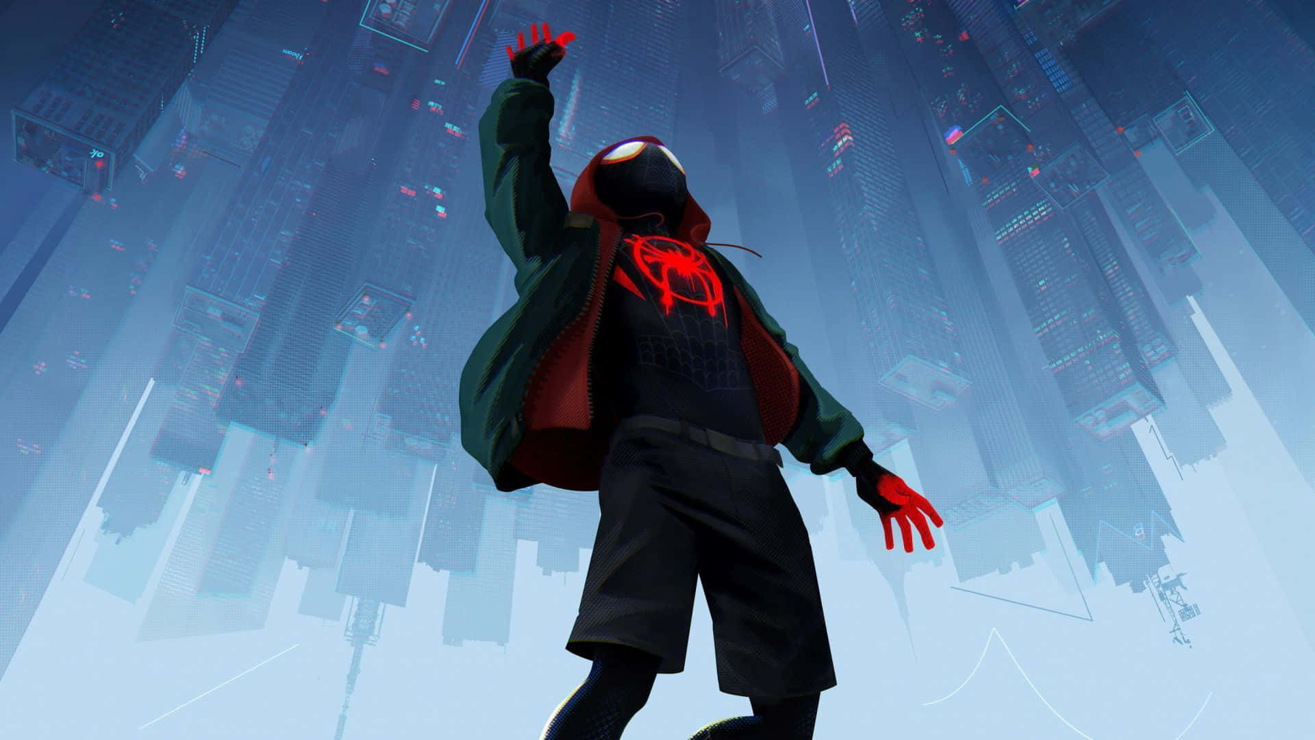 Elhéroe Definitivo - Spider-man: Un Nuevo Universo 4k Fondo de pantalla