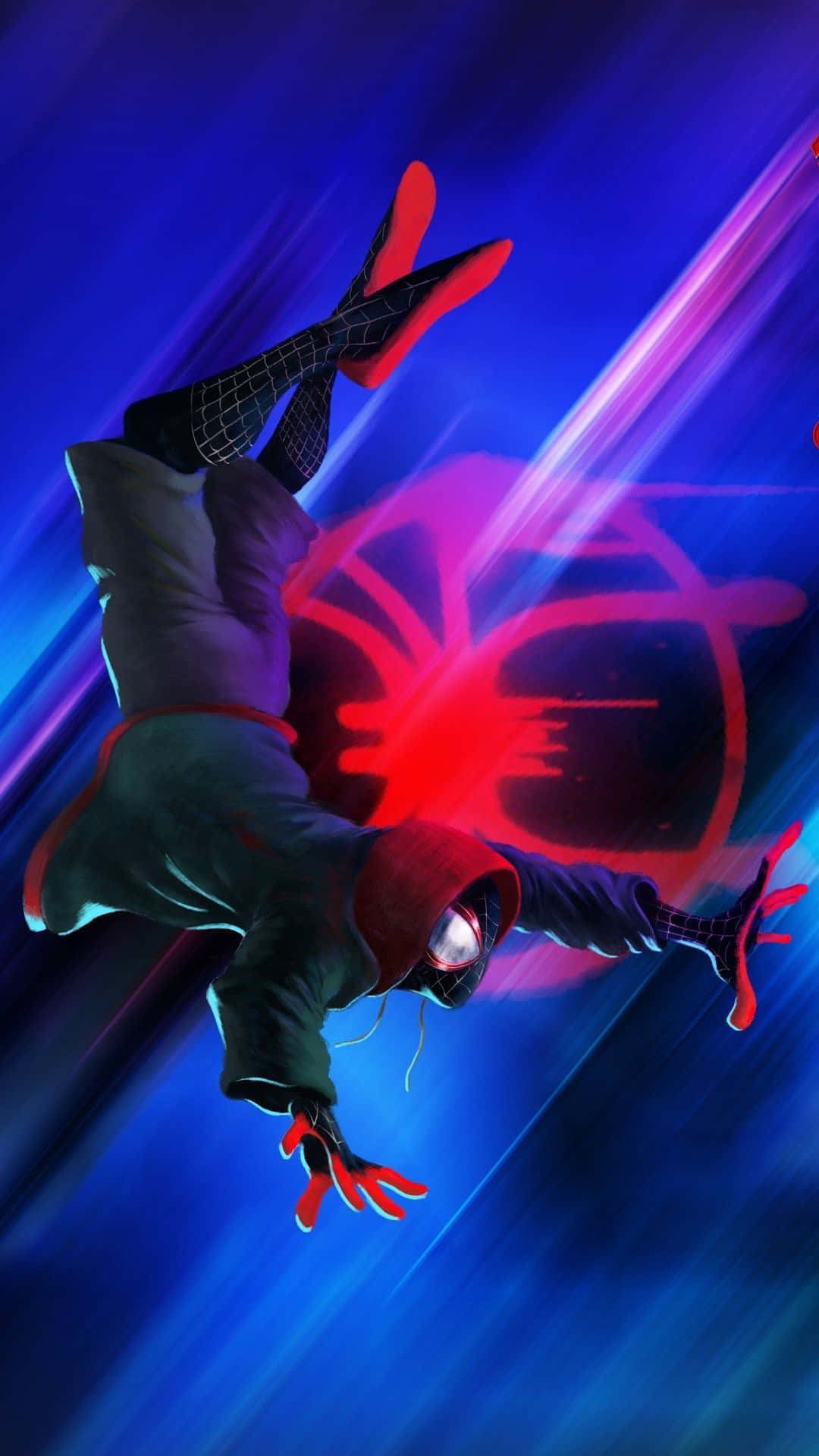 Spiderman: In Den Spinnenvers Hd-hintergrundbild Wallpaper