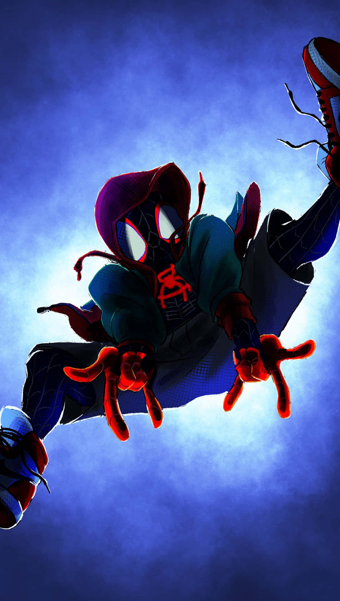 Spider-man: Into The Spider-verse 4k Purple Background