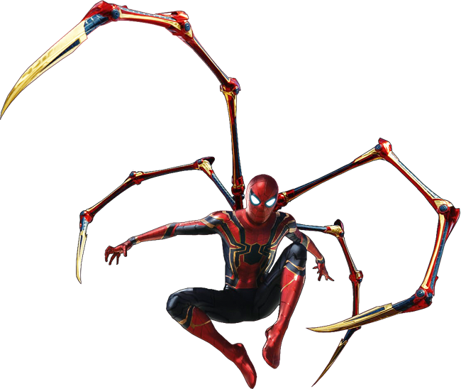 Spider Man Iron Spider Suit PNG