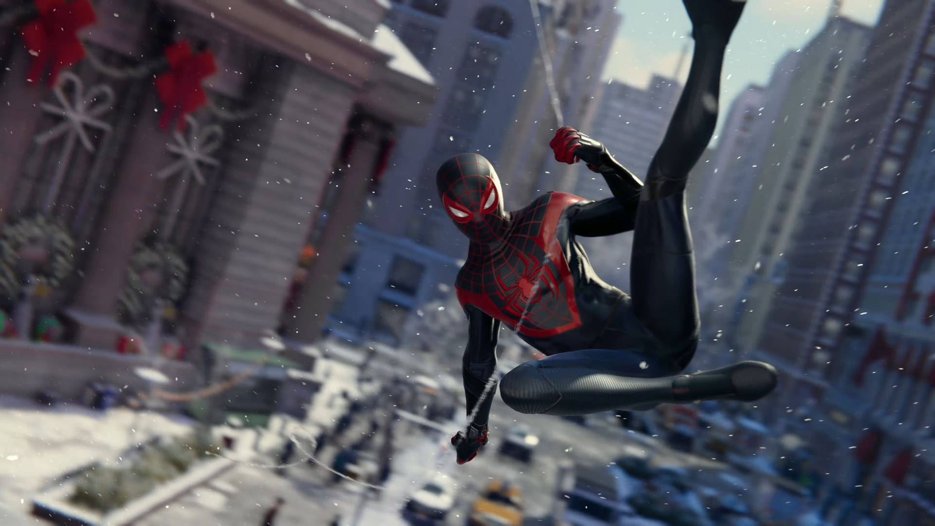 Spiderman Nell'universo Ragno - Ps4 Sfondo