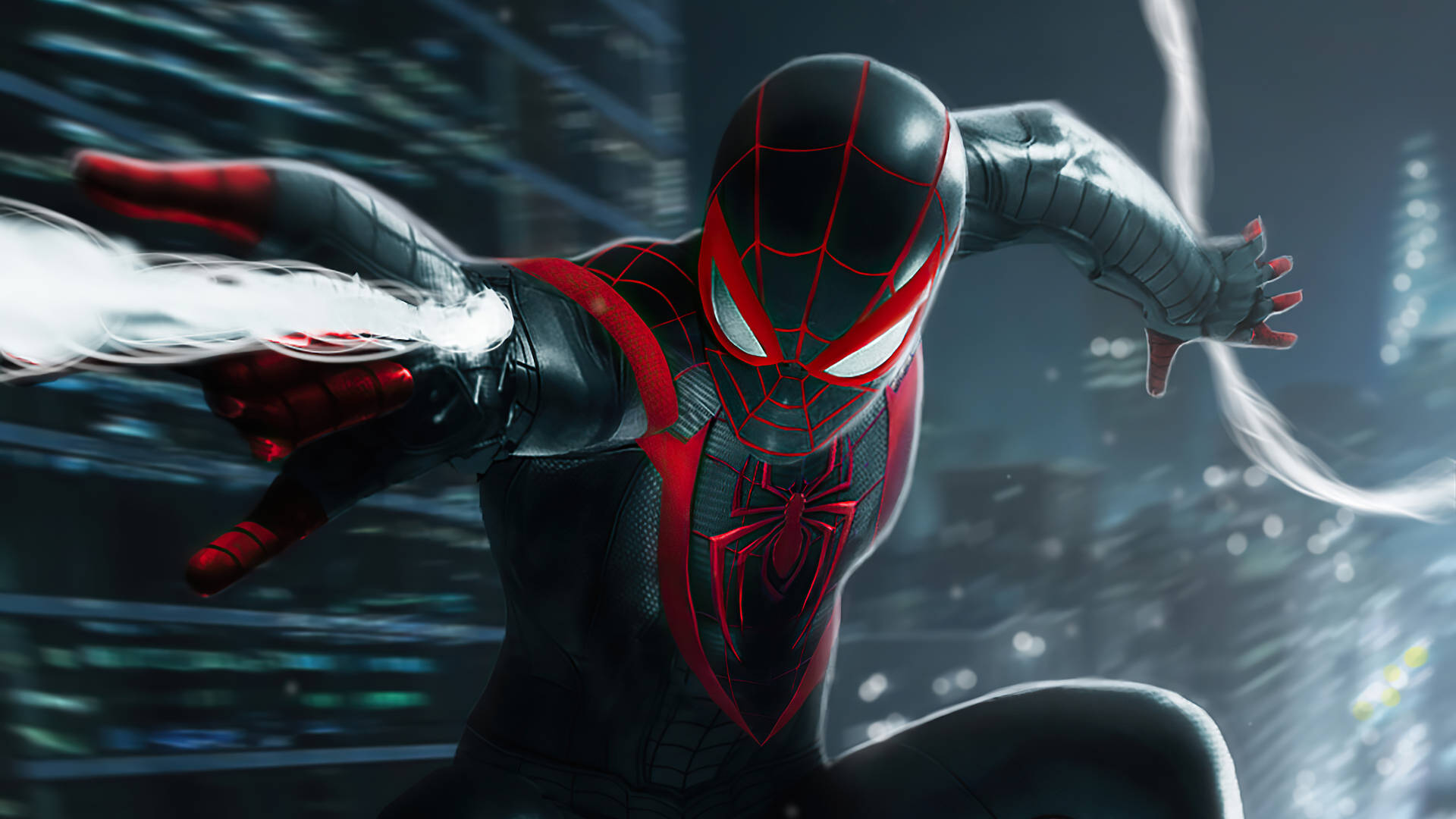 Juegaa Spider Man Miles Morales Como Nunca Antes En Playstation 5. Fondo de pantalla