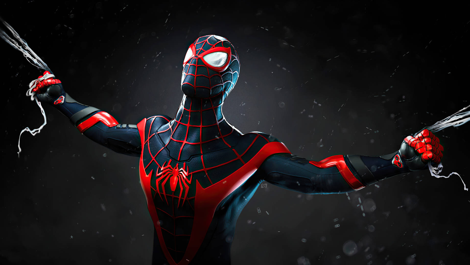 Spiderman: In Den Spider-verse - Hd-hintergrundbild Wallpaper