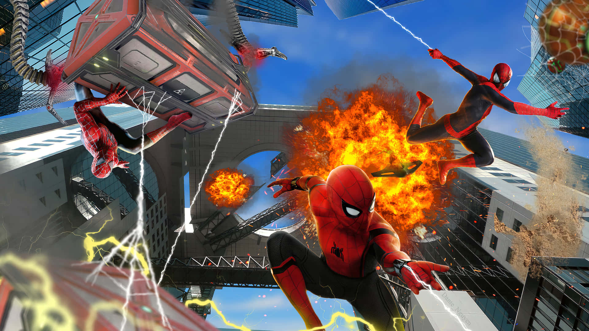 Spider-Man Swings Into Action in No Way Home