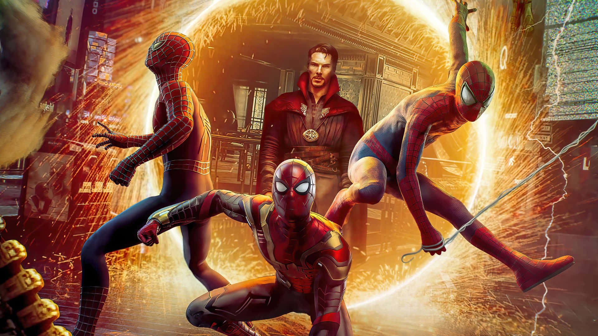 The Spider - Man Movie Poster