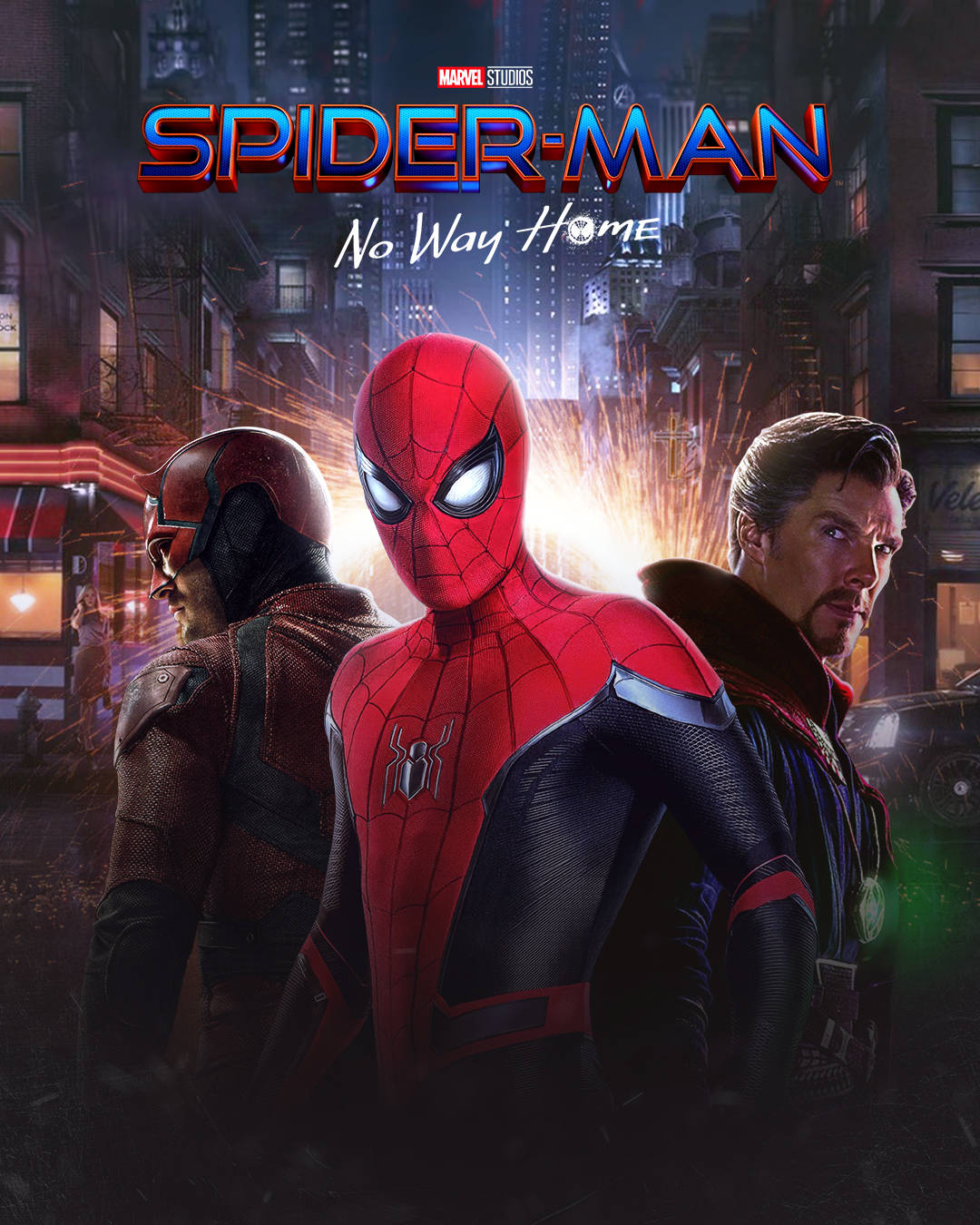 Spider Man No Way Home Poster Wallpaper