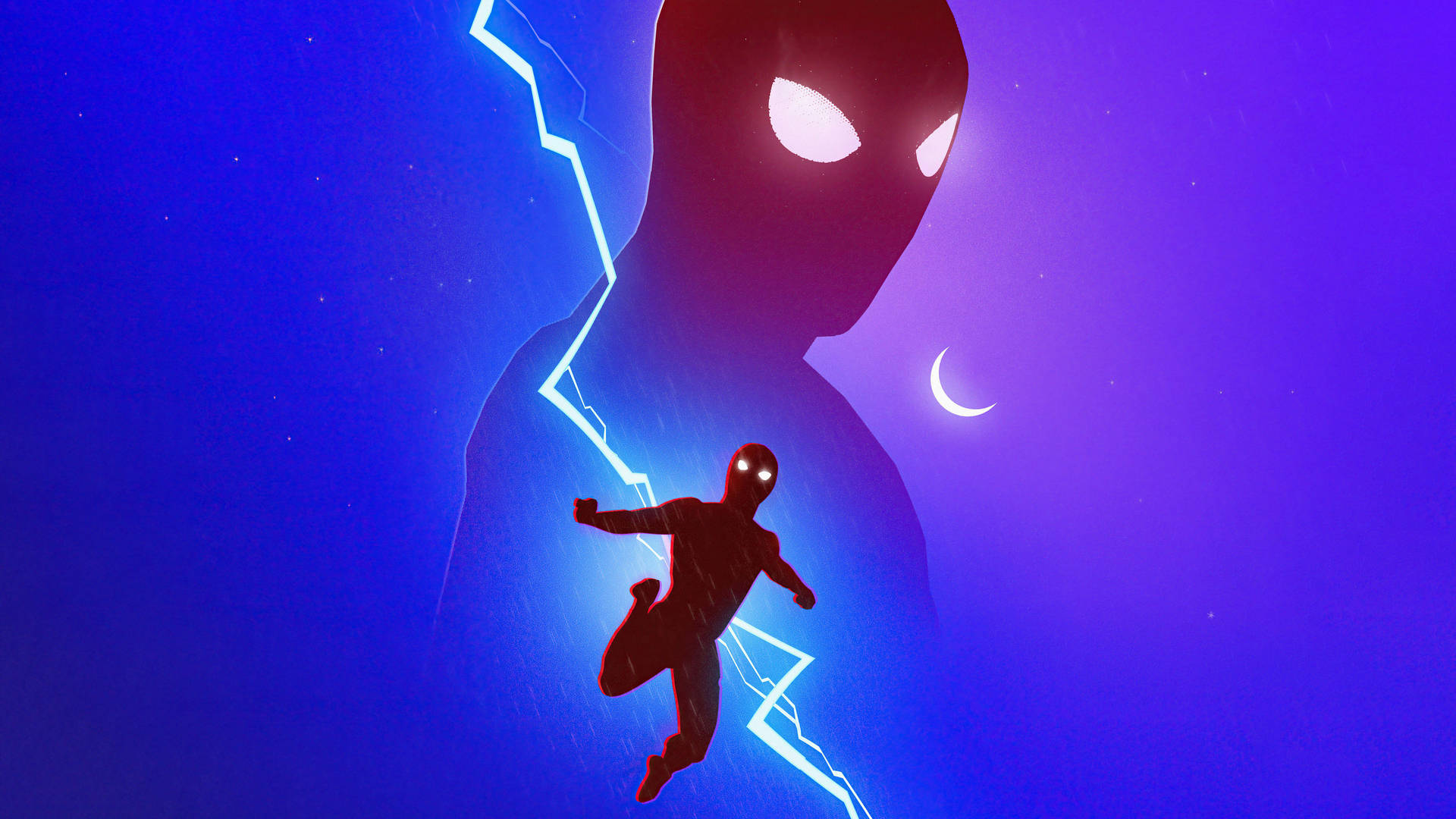 Spider Man No Way Home Vector Art Wallpaper