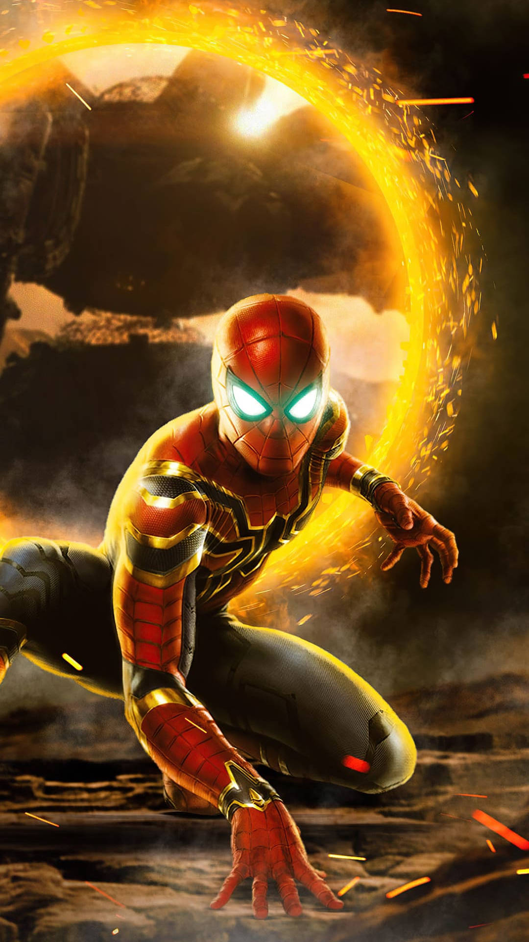 Spider Man Portal 4k Wallpaper