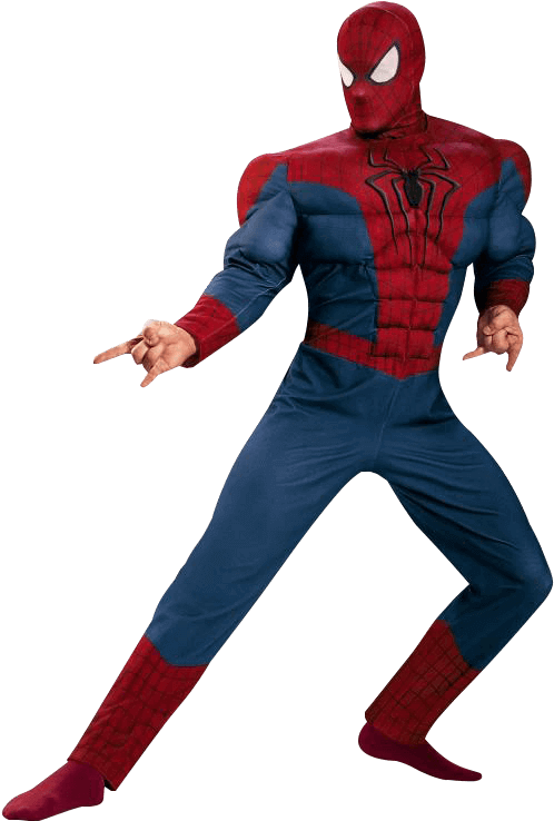 Spider Man Pose Action PNG