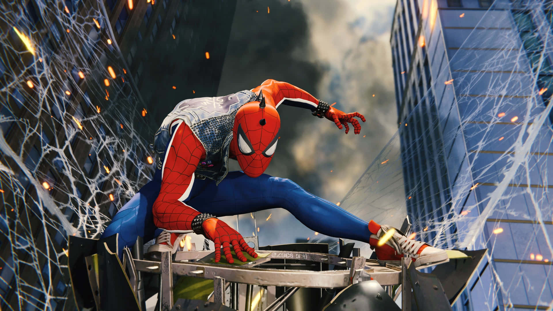 Spider Man Into Spider - Man 3 Screenshot Wallpaper