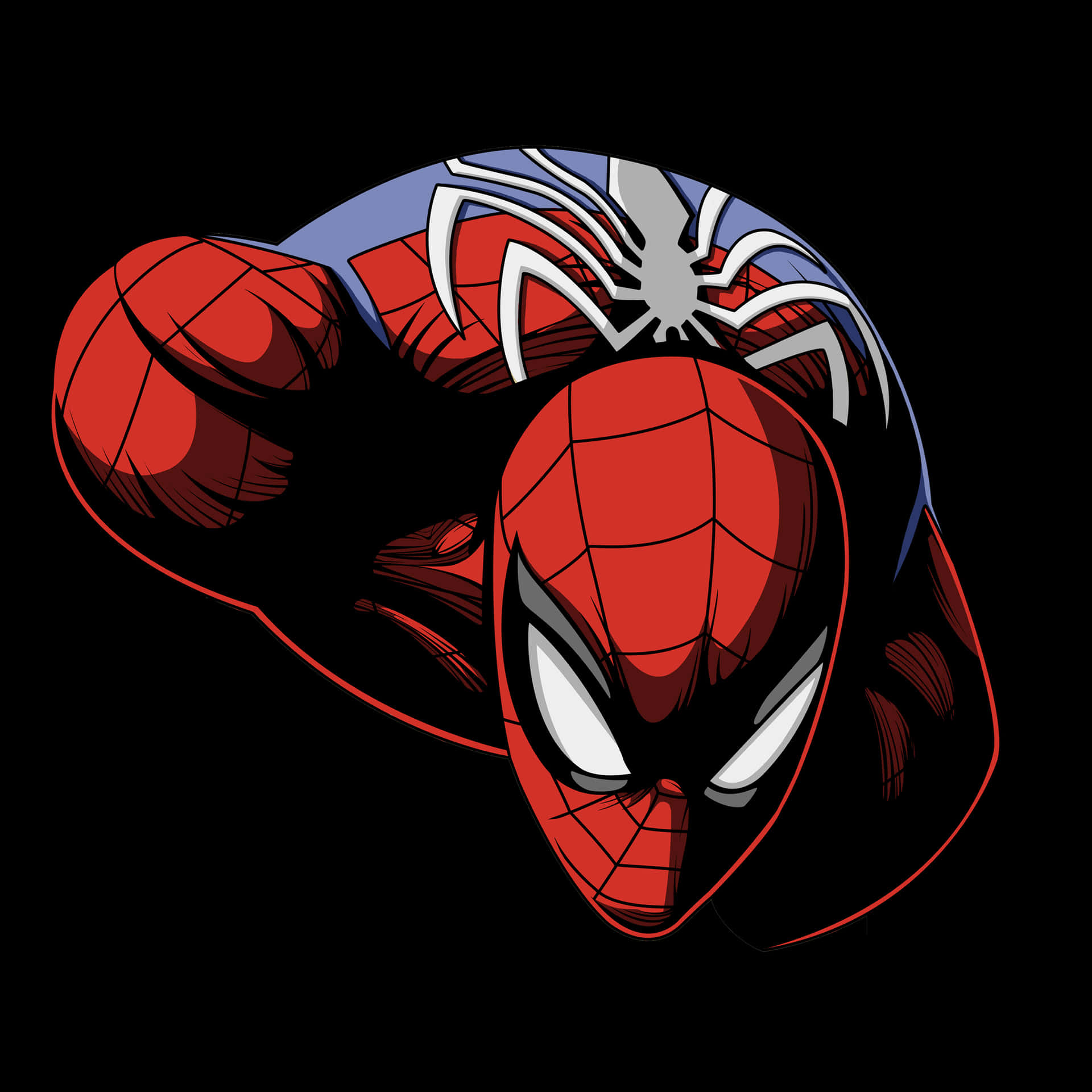 Spiderman Rotes Profilbild (pfp) Wallpaper