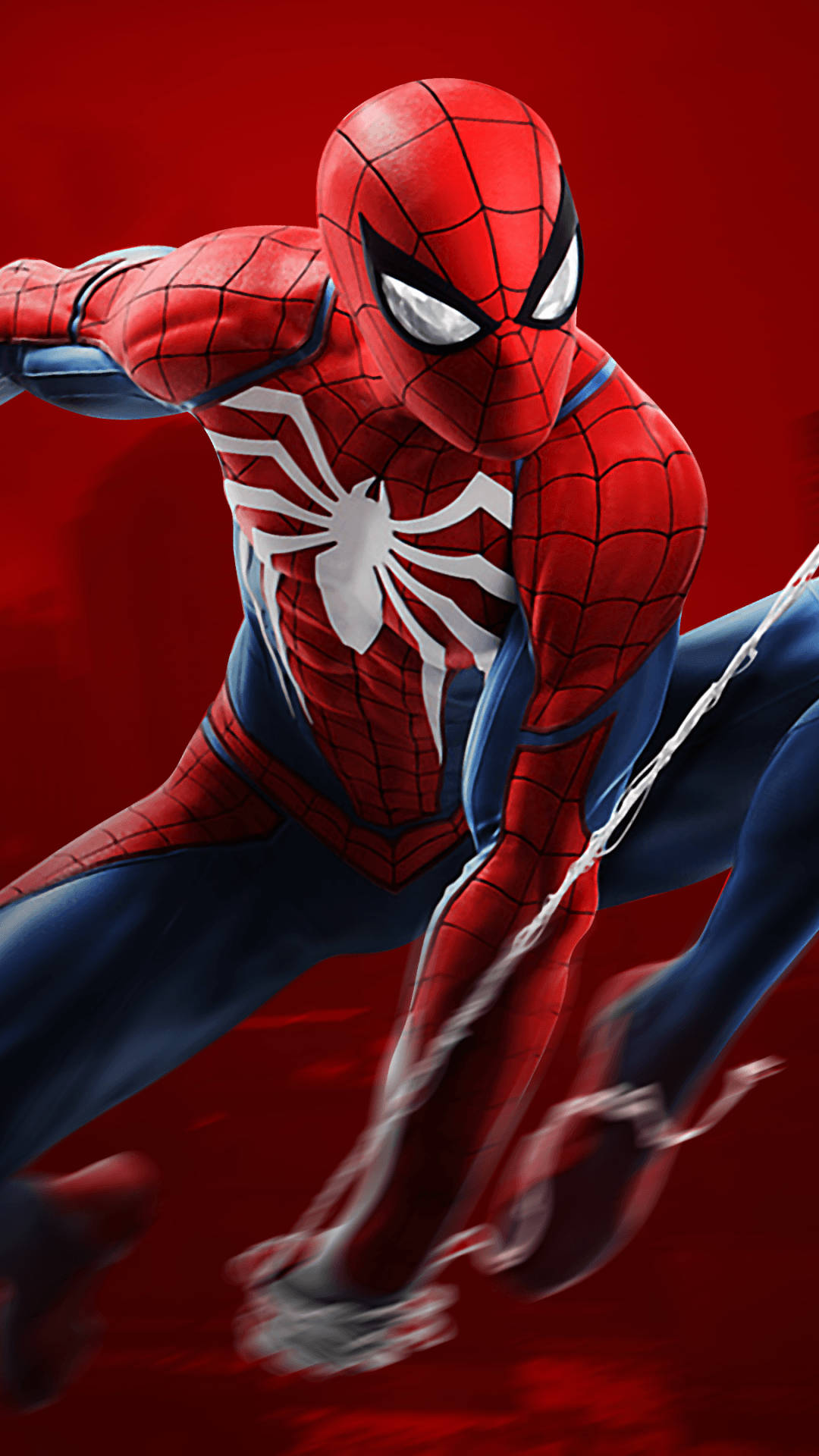 Spider Man Red Suit Mobile