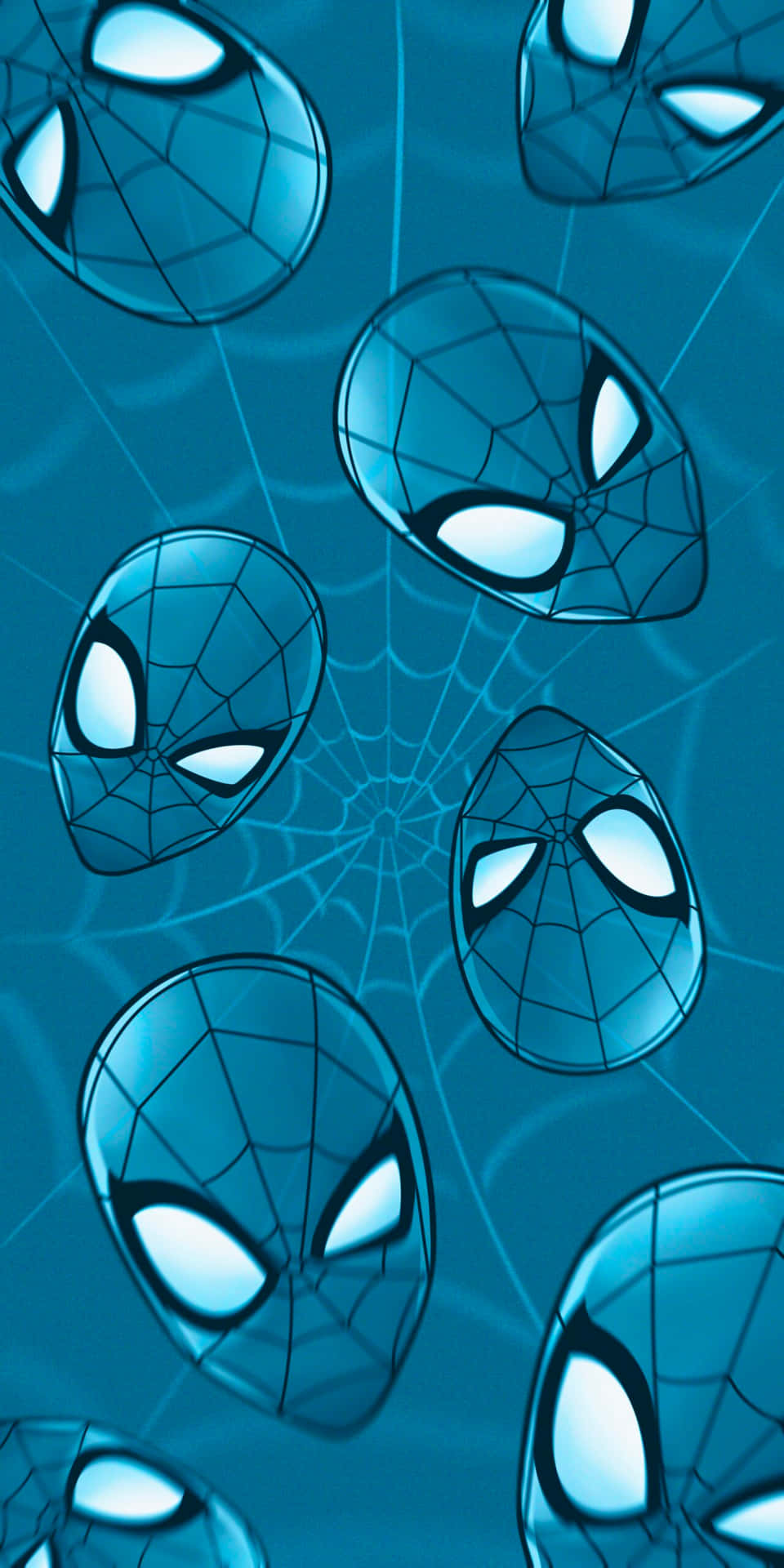 Spider Man's Head Wallpaper