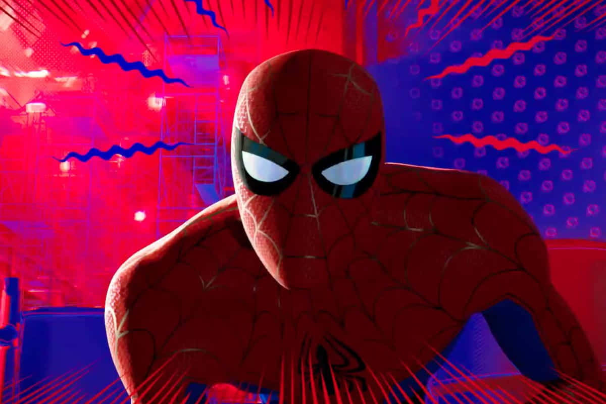 Spiderman Experimentando Su Sentido Arácnido. Fondo de pantalla