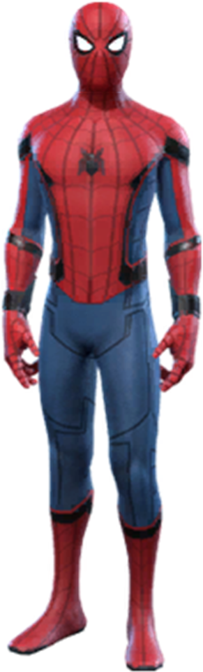 Spider Man Standing Pose PNG