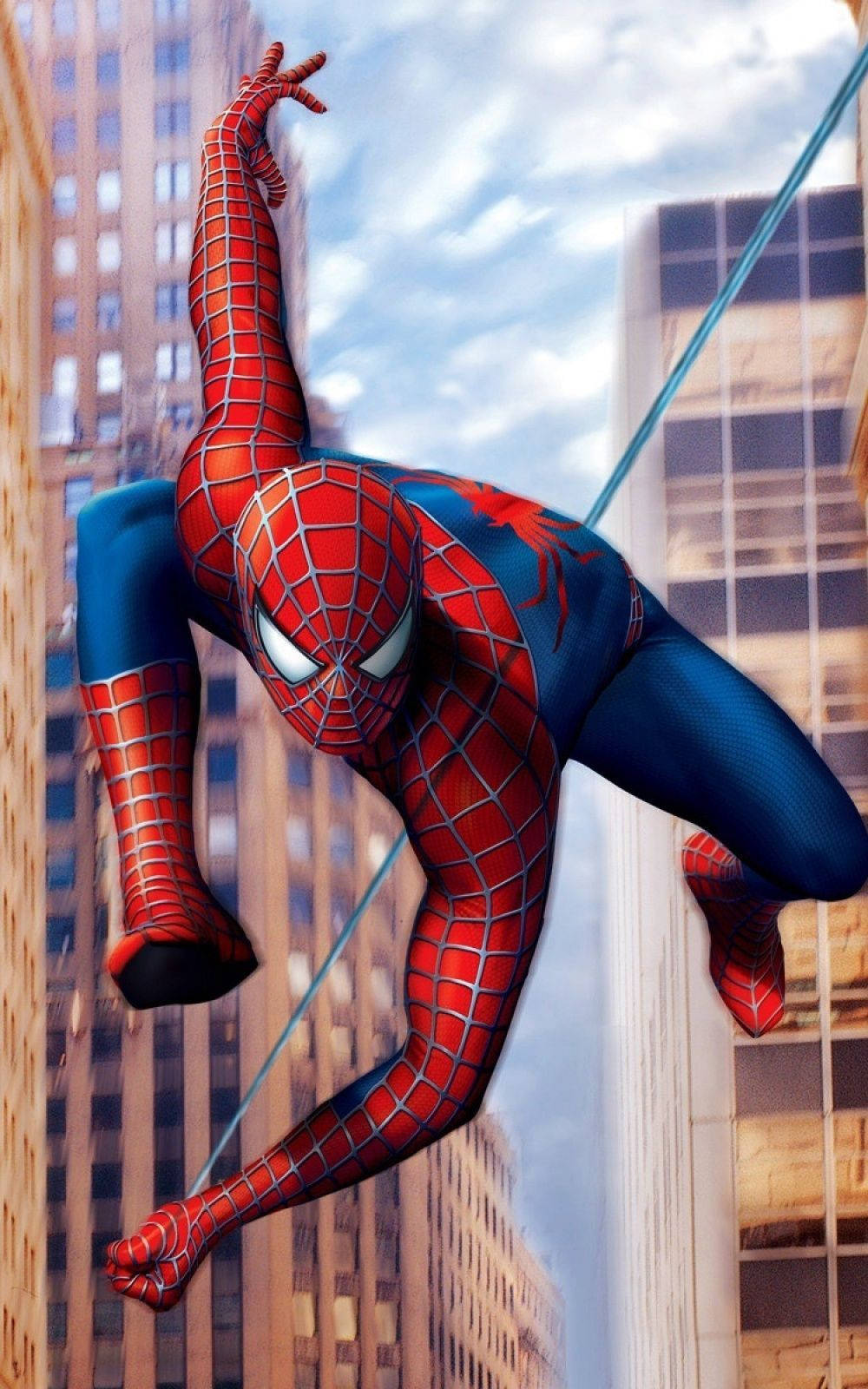 Spider Man Swinging Mobile