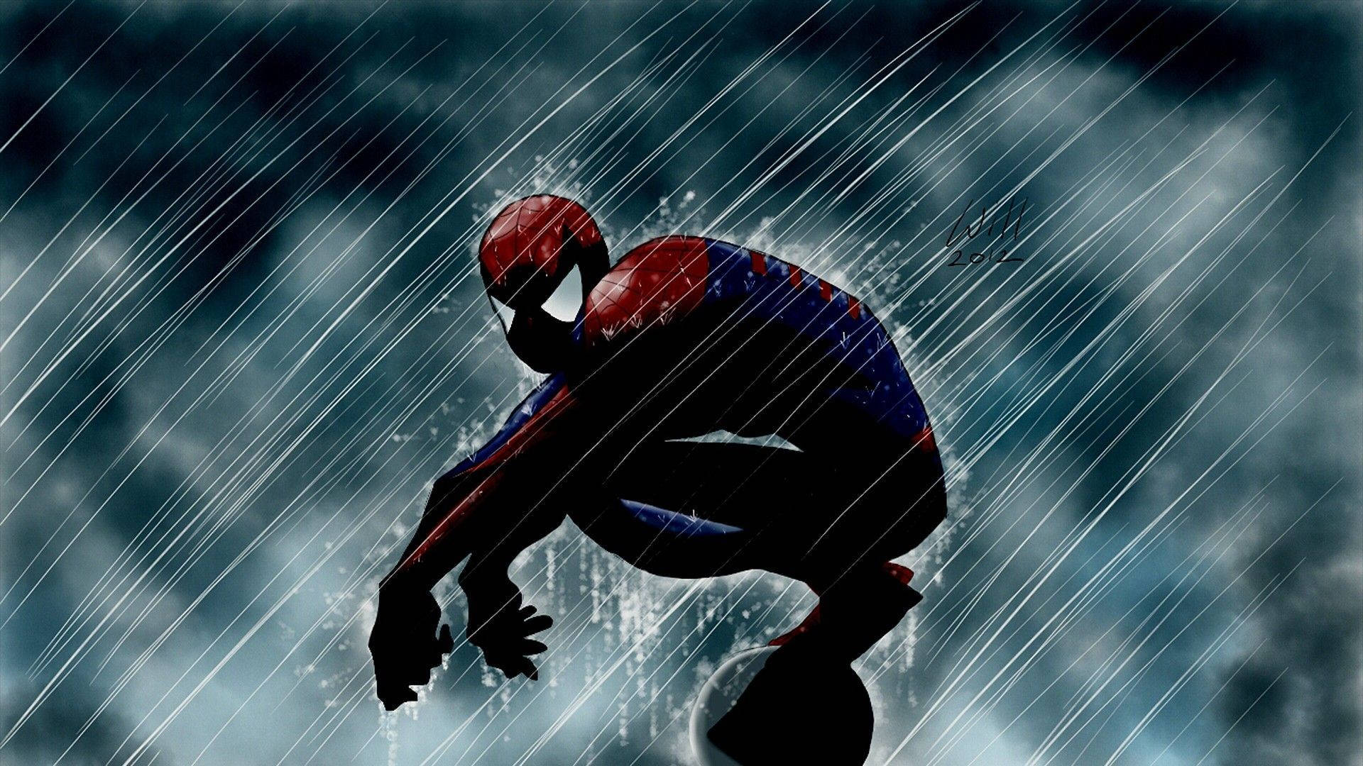 Spiderman Tobey Maguire: Spindelmannen Tobey Maguire Wallpaper