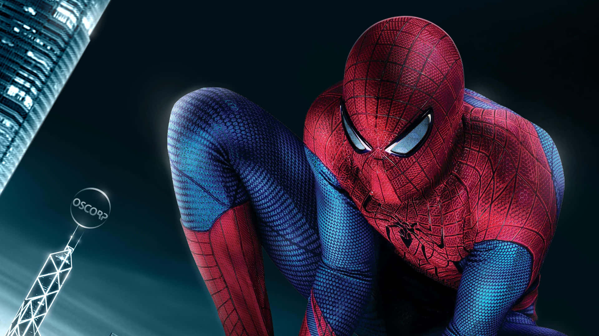 Peterparker Scopre Il Suo Potere - Amazing Spider-man Nella Trilogia Di Spider Man Di Marvel Sfondo