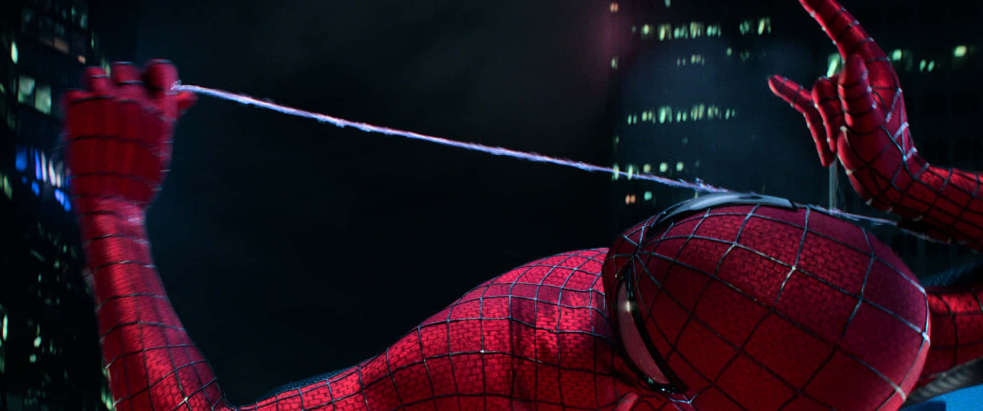 Tom Holland som den legendariske Spider Man i trilogiens nyeste afsnit. Wallpaper
