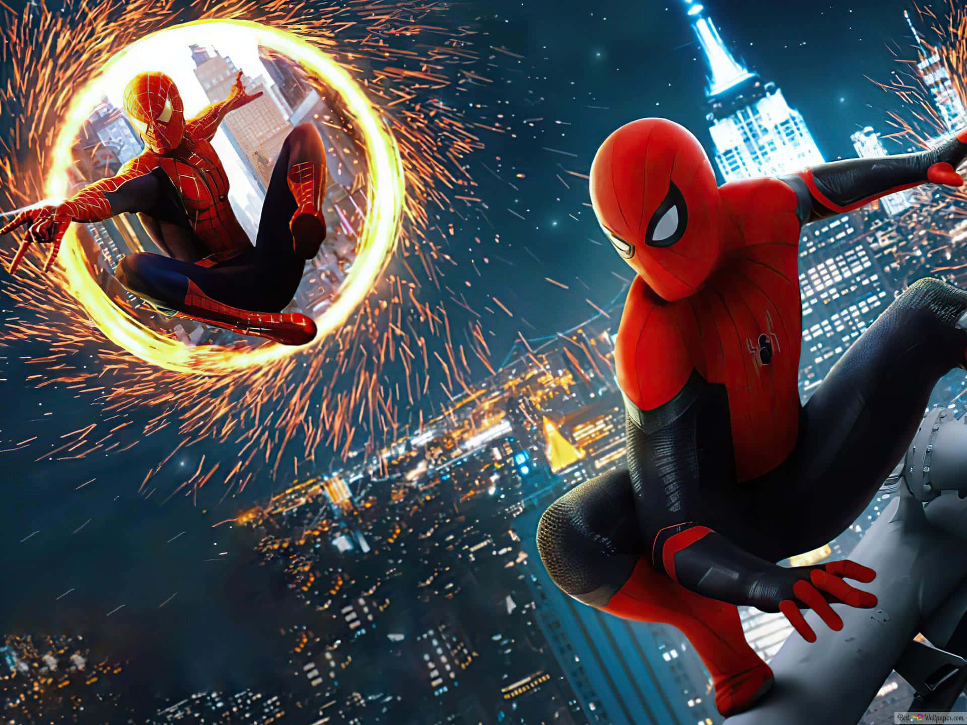 Fondode Pantalla Hd De Spider-man: Un Nuevo Universo 3 Fondo de pantalla