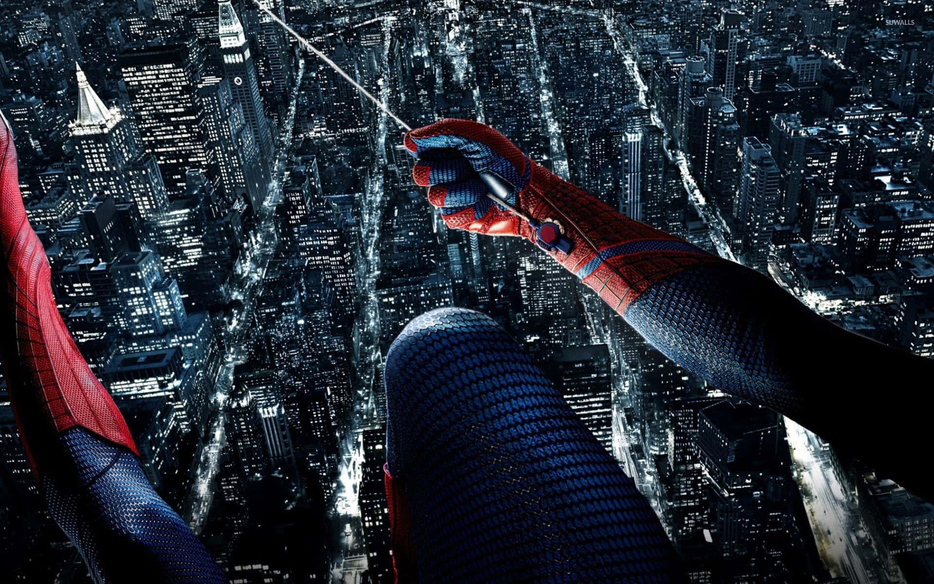 Spider-man Web Slinging 1920 X 1200 Wallpaper Wallpaper