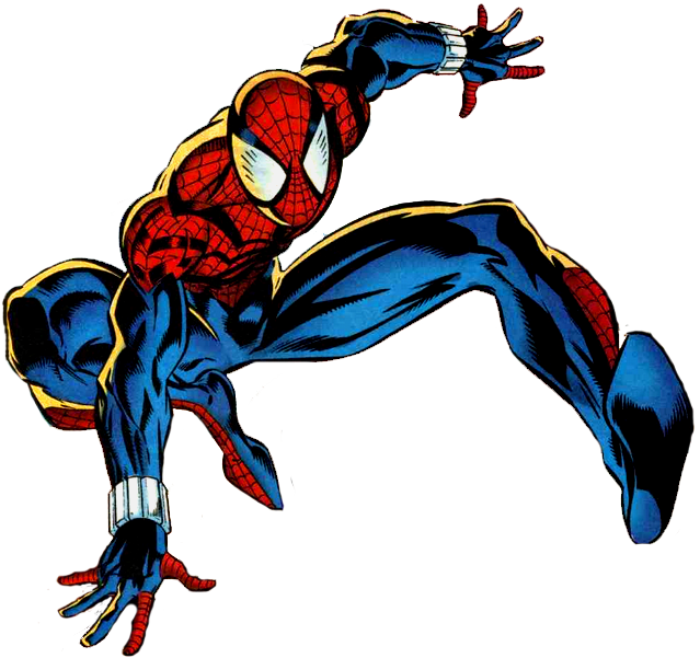 Spider Man_ Action_ Pose PNG