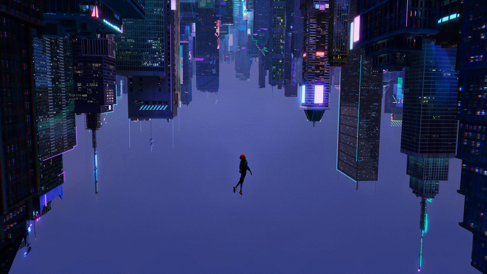 Spider-verse Spider-man Inverted Wallpaper