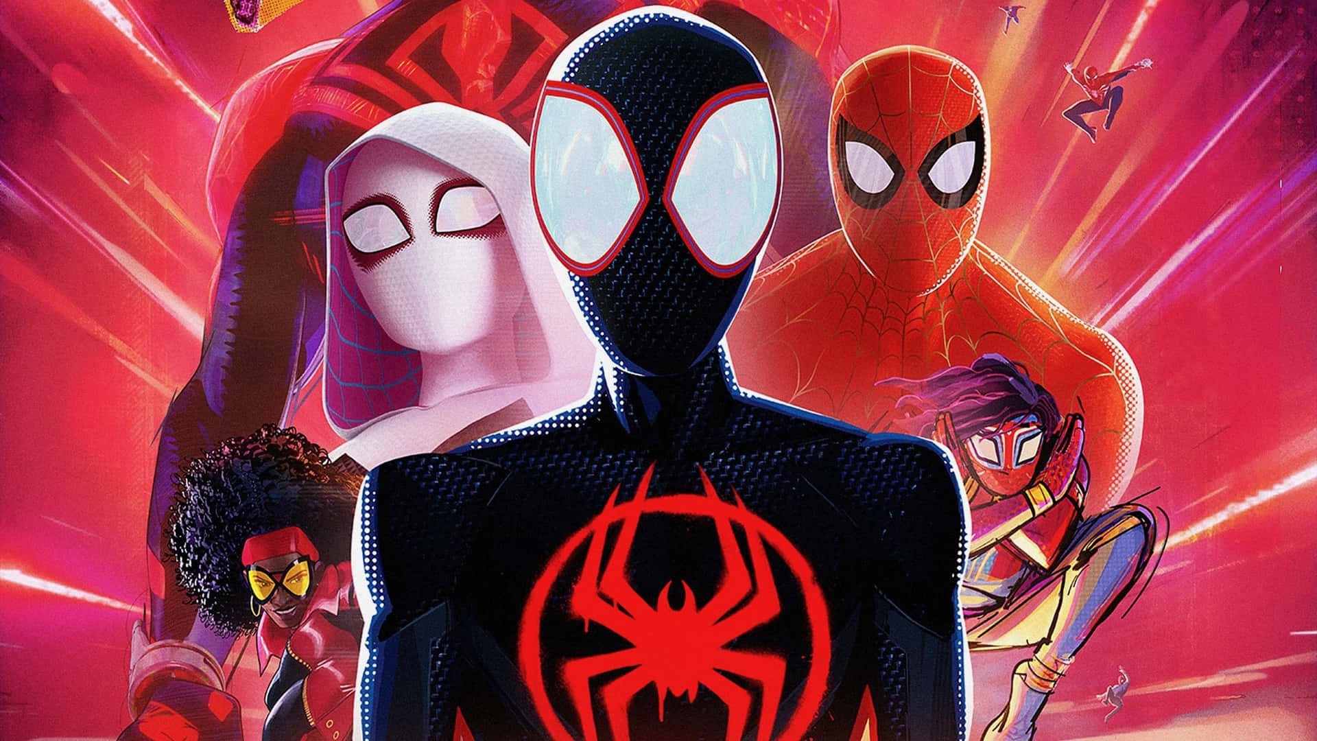 Spider Verse Team Up Wallpaper