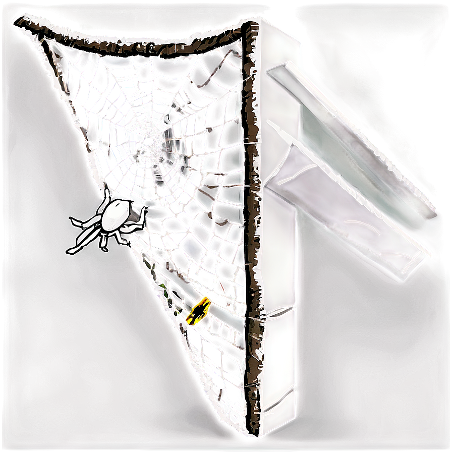 Spider Web Corner Capture PNG