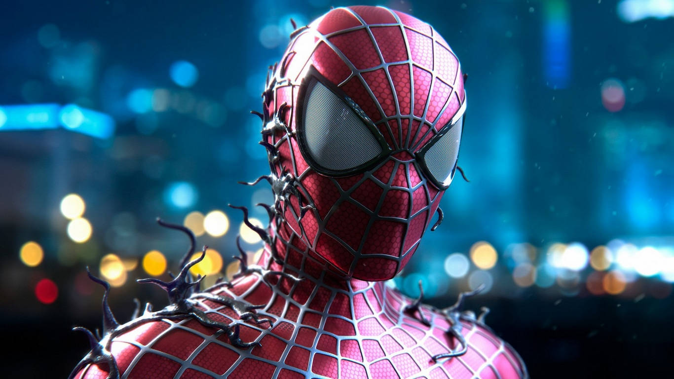 Half of Peter Parker's life, the web-slinger Spider-Man! Wallpaper