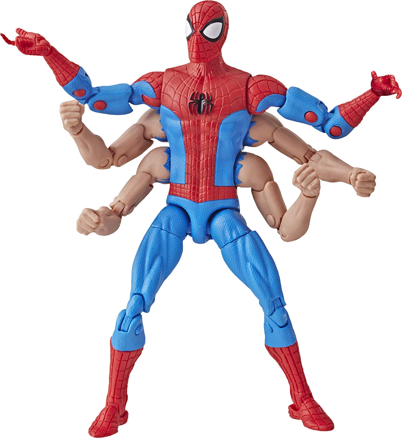 Spiderman Action Figure Pose PNG