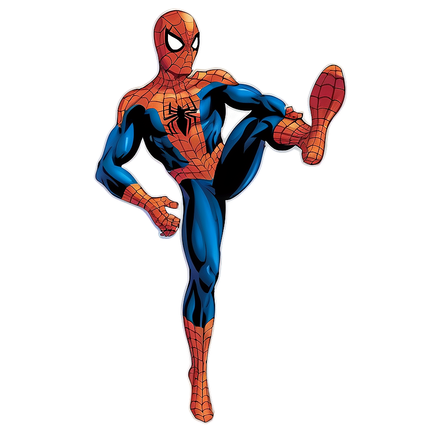 Spiderman Action Transparent Png Uxk43 PNG