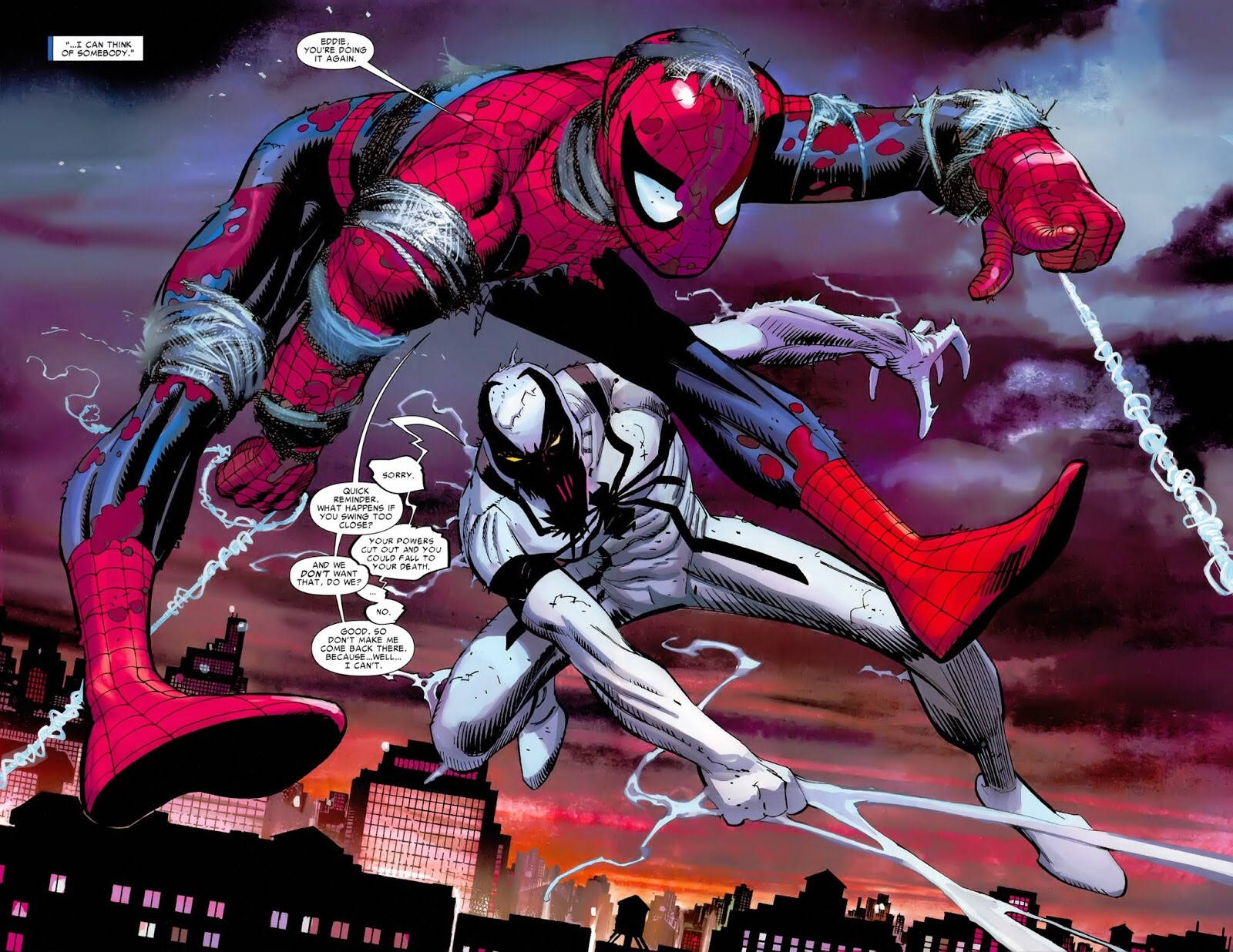 Spiderman Anti-Venom New Ways To Die Wallpaper