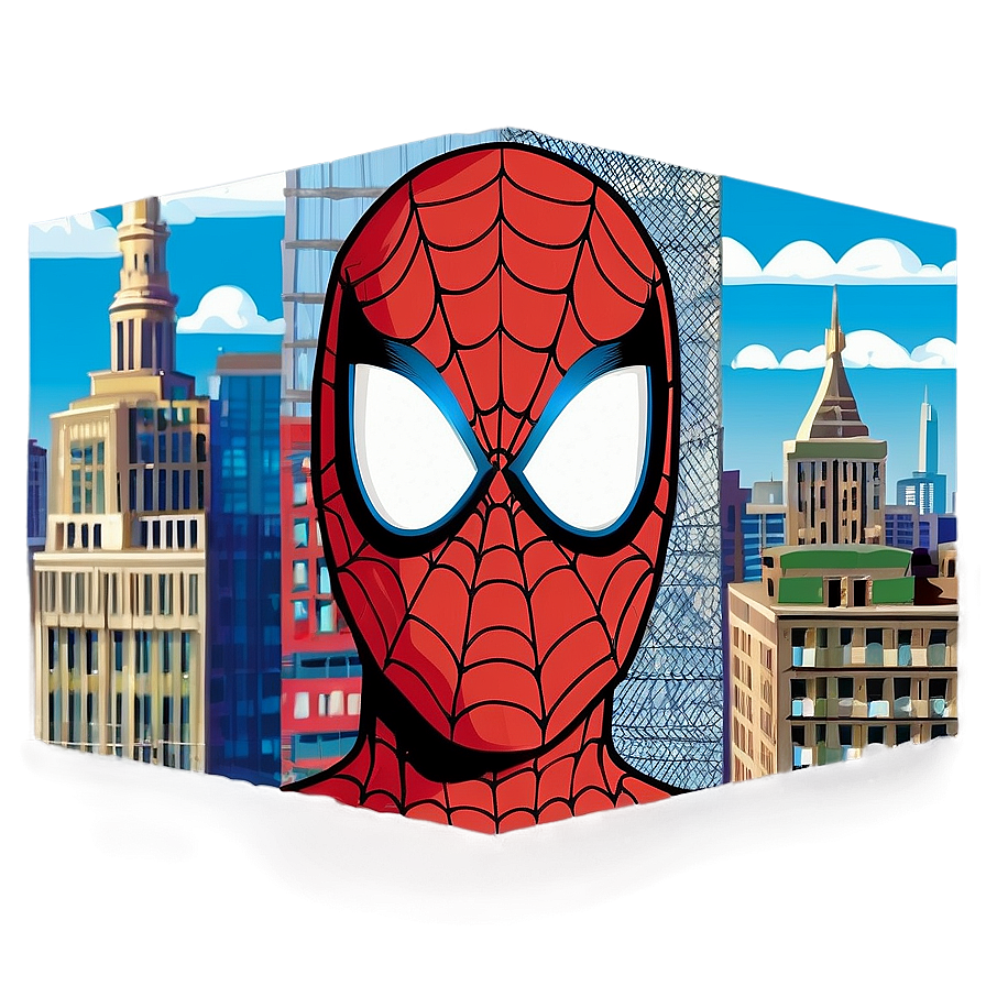 Spiderman City Background Transparent Png 3 PNG