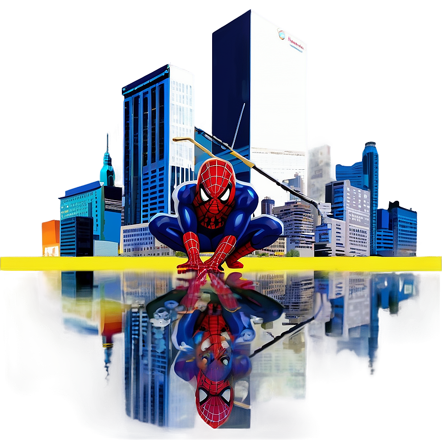 Spiderman City Background Transparent Png Gtm PNG