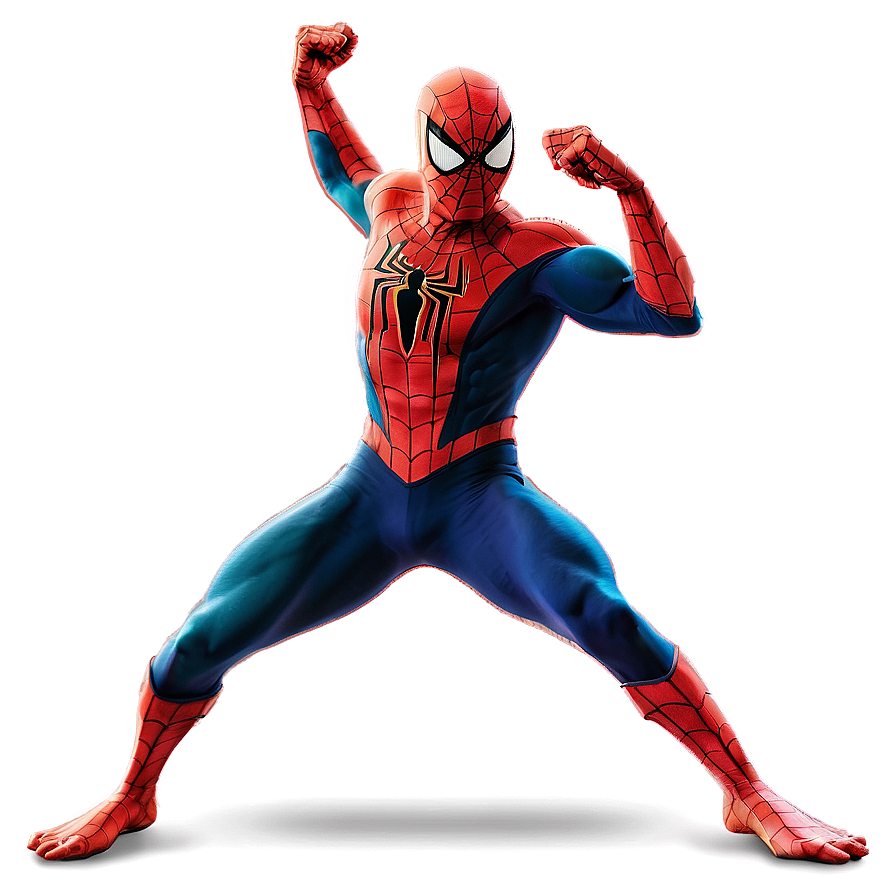 Spiderman Fight Pose Transparent Png 22 PNG